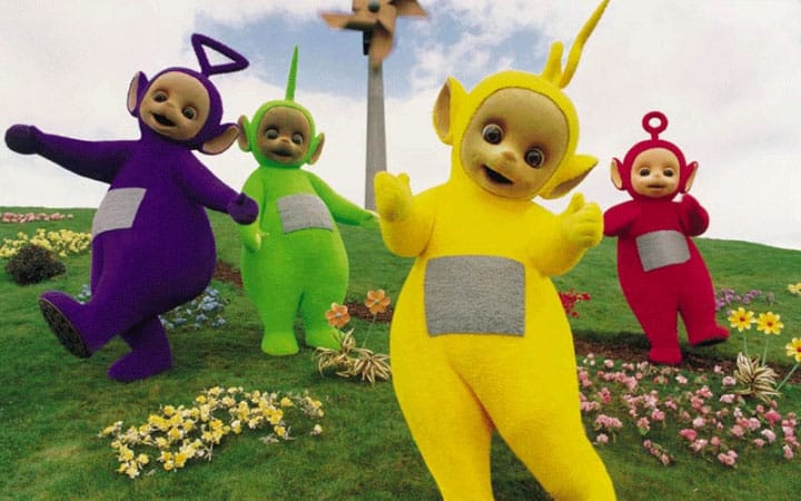 Teletubbies in inglese