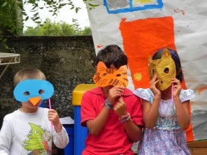 Riccioli d&#8217;Oro e i Tre Orsi al campus con i nostri bimbi.