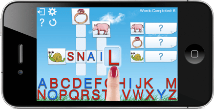 Montessori Crosswords: inglese per bambini con iPhone e iPad