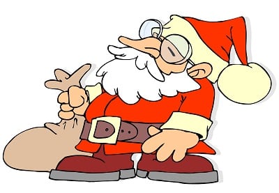 Are you ready? Santa Claus is coming to town!