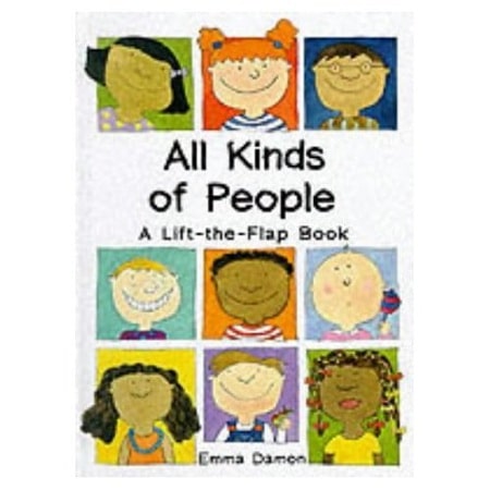 “All kinds of people” a lift-the-flap-book