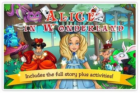 App-untamento con le baby app: Alice in Wonderland