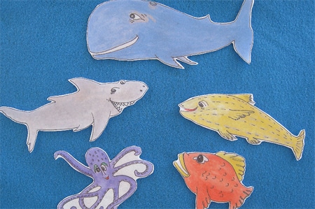 Pesci, polpi, balene e&#8230; Canzoncine in inglese per imparare la vita in fondo al mare