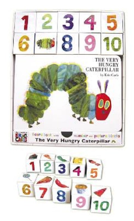 The Very Hungry Caterpillar Board Book and Block Set