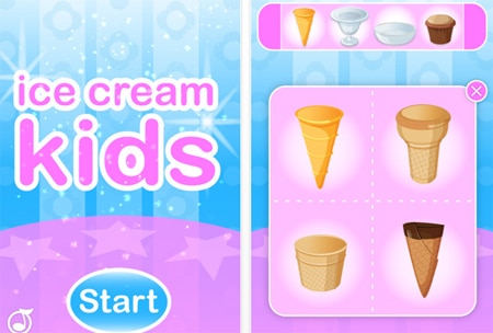 Ice Cream Kids, un&#8217;App per creare il gelato in inglese