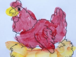 The little red hen