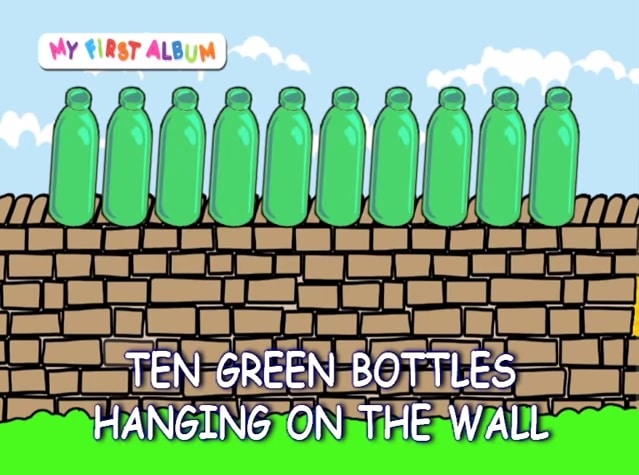 ten green bottles