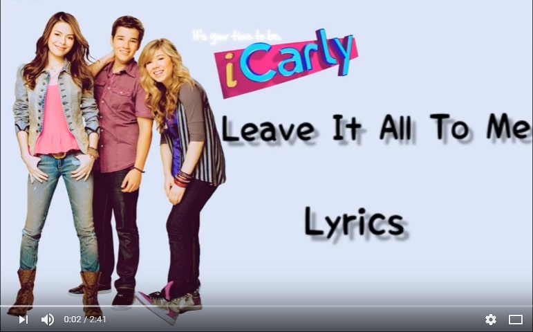 icarly sigla in inglese