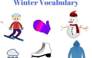 winter vocabulary