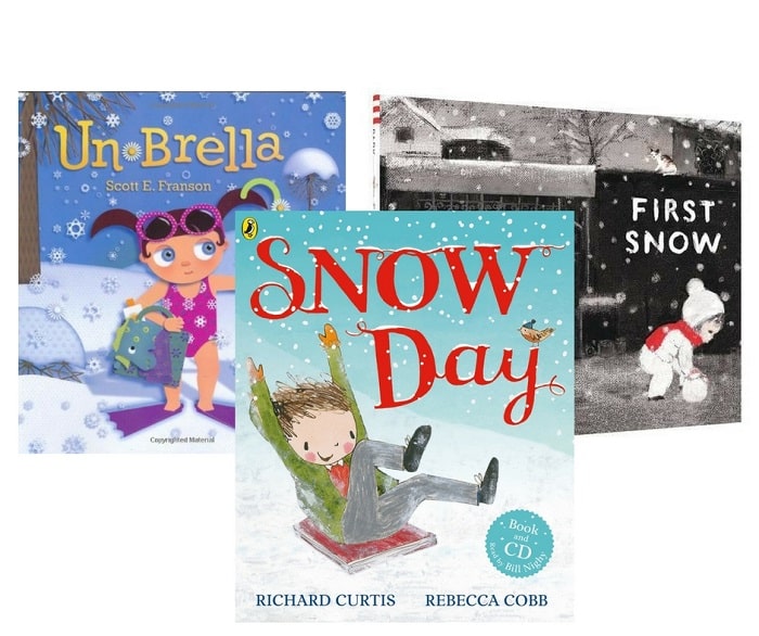 3 Libri in inglese sulla neve