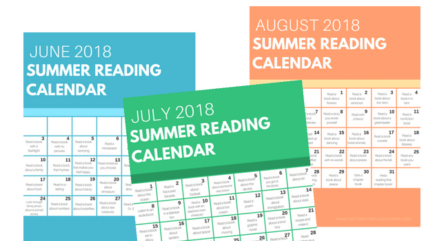 Cosa ne pensate di un calendario di lettura per l&#8217;estate?