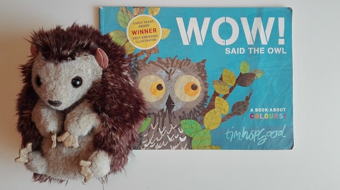 Wow! Said the owl &#8211; Libro sui colori