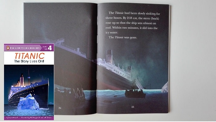Titanic &#8211; libro di livello 4