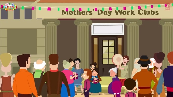 Video in inglese sulla storia della festa della mamma