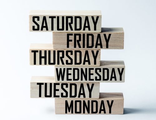 Giorni della settimana in inglese
